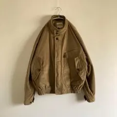 ビンテージ本革レザージャケットブラウン地図柄裏地A-2タイプ韓国製80～90sL ビンテージ本革レザージャケットブラウン地図柄裏地A-2タイプ韓国製80