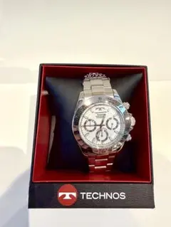 TECHNOS クロノグラフ 腕時計 TP0403SWのサムネイル