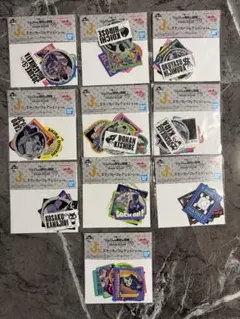 一番くじ ジョジョの奇妙な冒険 J賞 ステッカーコレクション コンプ