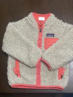 パタゴニア ジャケット 12-18M クリーム/ピンク