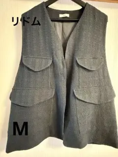 LIDNM LIGHT TWEED LINING VEST - メルカリ