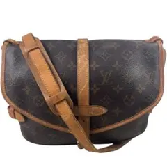 ルイヴィトン ソミュールモノグラム ショルダーバッグ