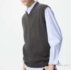UNIQLO ニットVネックベスト