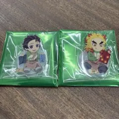 鬼滅の刃 ハンドメイドクラブ 竈門炭治郎 煉獄杏寿郎 アクリルスタンド