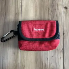 Supreme ヒョウ柄ウエストポーチ - メルカリ
