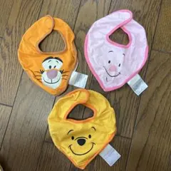 ディズニー　スタイ　ベビー　プーさん　ティガー　ピグレット 3点セット