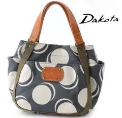Dakota ピット　小さい　ドット柄 トートバッグ
