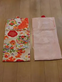 七五三用多彩花柄着物