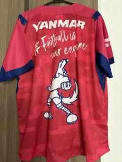 YANMAR サッカー応援 ベースボールシャツ ピンク Cerezo 非売品