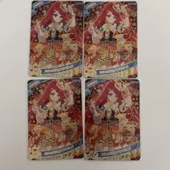 即購入⭕️ メロディバズリウムアンサンブルレッド サクラ4枚セット