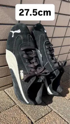 Puma スピードキャットOG 27.5cm 黒/白 スニーカー