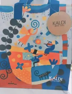 新品未開封　KALDI 　カルディエコバッグ　私たちの家　未使用のサムネイル