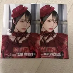 ≠ME ノイミー 尾木波菜 タワレコ ポストカード 愛くださいませ