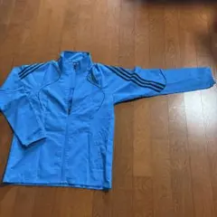 adidas CLIMACOOL 青 ジャージジャケット