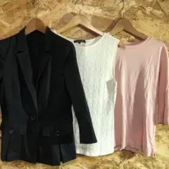 【 2523番】burberry テーラードジャケット　38 など3点