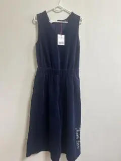 JENNI love ニットコールオールインワン　130 新品　ネイビー