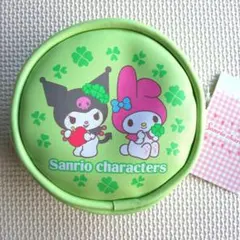 新品 サンリオキャラクターズ 円形ポーチ