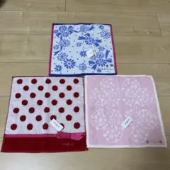 【未使用】FURLA ランバン　タオルハンカチ
