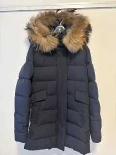 PYRENEX ネイビー ダウンジャケット FR36 JP38