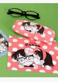 【新品未開封】コナン探偵社オリジナル新商品 メガネケース『コナン君＆歩美ちゃん』