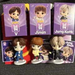 【韓国限定】BTS マクドナルド フィギュア テテ　ジョングク　ジミン3個セット