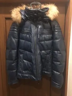 NICOLE CLUB FOR MEN フェイクレザーブルゾン