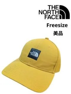 美品 NORTHFACE ノースフェイス スクエアロゴ キャップ