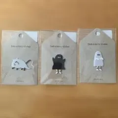 DARUMA STORE 刺繍ステッカー3点セット