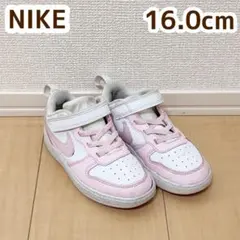 NIKE キッズスニーカー 16cm ピンク ホワイト 使用感あり