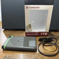 Transcend 1TB TS1TSJ25M3 外付けHDD 保護ポーチ付属 Transcend 1TB TS1TSJ25M3 外付けHDD 保護ポーチ付属 - メルカリ