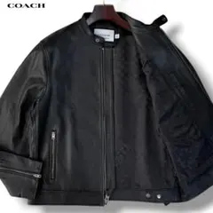2026年最新】COACH メンズ レザージャケット・ライダースの人気