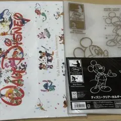 【レア】ディズニー110周年　書類ファイル　ホルダー　クリアファイル　郵便局