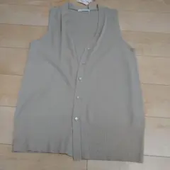 値下げ☆新品 メイソングレイ ハイゲージニットロングジレ