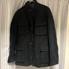 United Arrows ブラック ミリタリージャケットとベスト