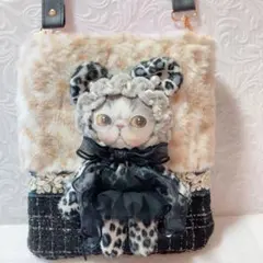 着ぐるみマンドゥ君サコシュ　コヤンイサムチョン　アニマルボア&ツイルショルダー