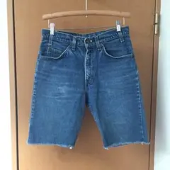 80s LEVI'S 509 カットオフデニム W32 USA製 ビンテージのサムネイル