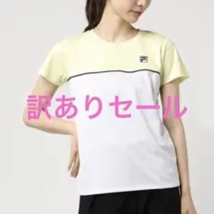 【訳ありセール】FILA テニスTシャツ DRY 吸汗速乾　ＵＶカット　Lサイズのサムネイル