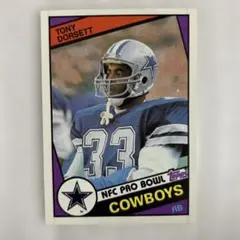 ダラス・カウボーイズ トニー・ドーセット 1984 トレカ