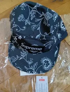 美USED Supreme シュープリーム ペイズリー キャップ バンダナ柄 美USED Supreme シュープリーム ペイズリー キャップ バンダナ柄