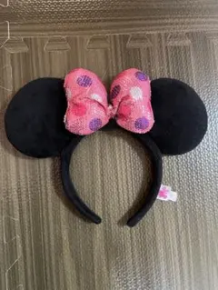 ミニーマウス 耳カチューシャ
