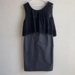 【最終お値下げ】フォーマルドレス　黒　結婚式　2次会