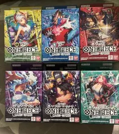 ワンピースカード ジュエリー3個 マーシャル3個計6個セット プロモ3枚