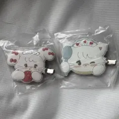 mikko ふわっとフロッキークリップグミ ヘアクリップ ムース キャミー