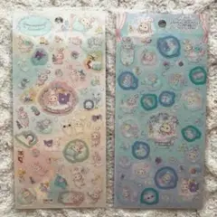 San-X センチメンタルサーカス♡♡ 2シートセット♡クリアシールのサムネイル