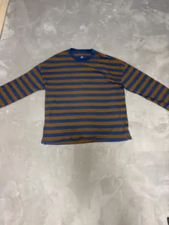 GAP ボーダー ロングスリーブ Tシャツ Lのサムネイル