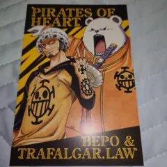 ONE PIECE トラファルガー・ロー ベポ ポストカードのサムネイル