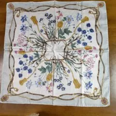 Burberrys 大判花柄 ハンカチ