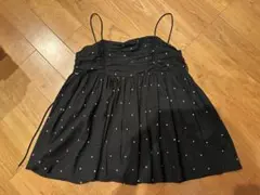 FREAK'S STORE インド ラメドット刺繍 バックオープンキャミソールのサムネイル