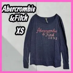 [Abercrombie&Fitch] ロゴ刺繍　長袖　コットン　トップスのサムネイル