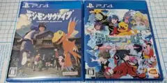 2本セット PS4 デジモンワールド インターナショナル + デジモンサヴァイブ